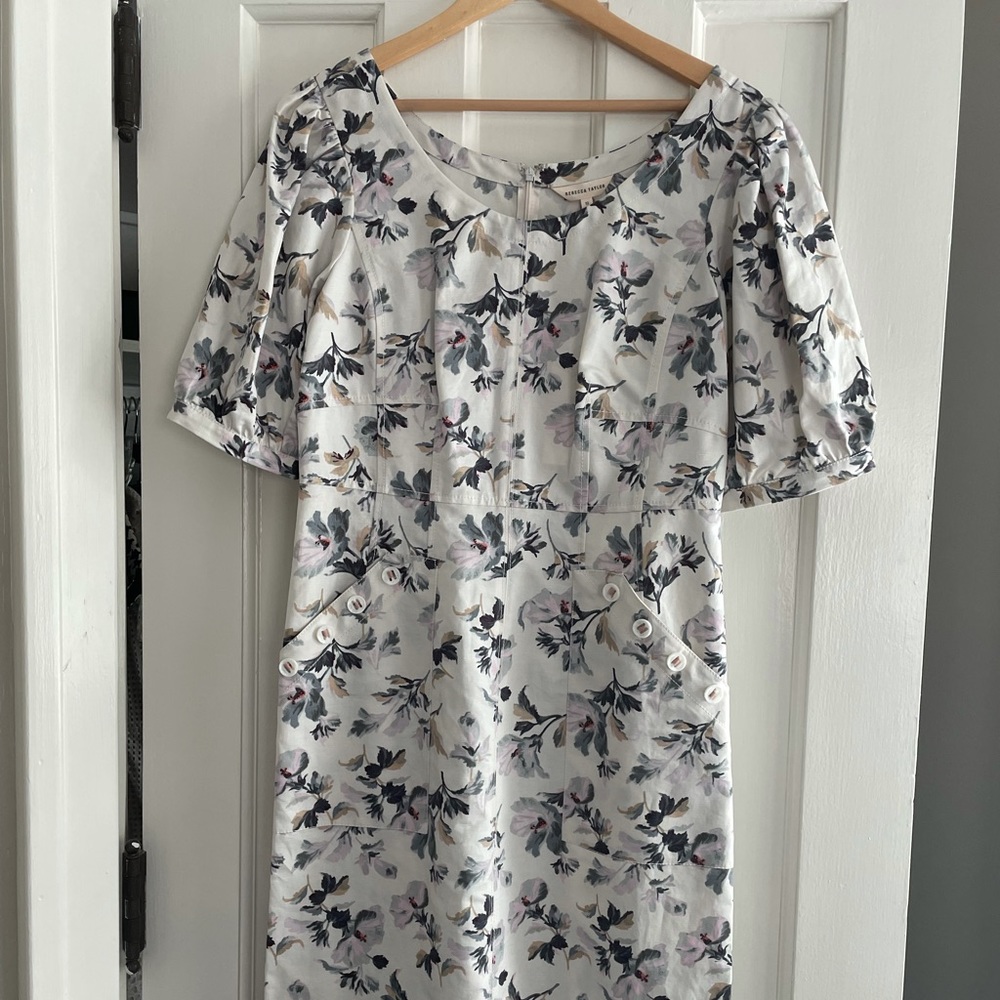 Rebecca Taylor NWT Sofia Flower Dress Size 10